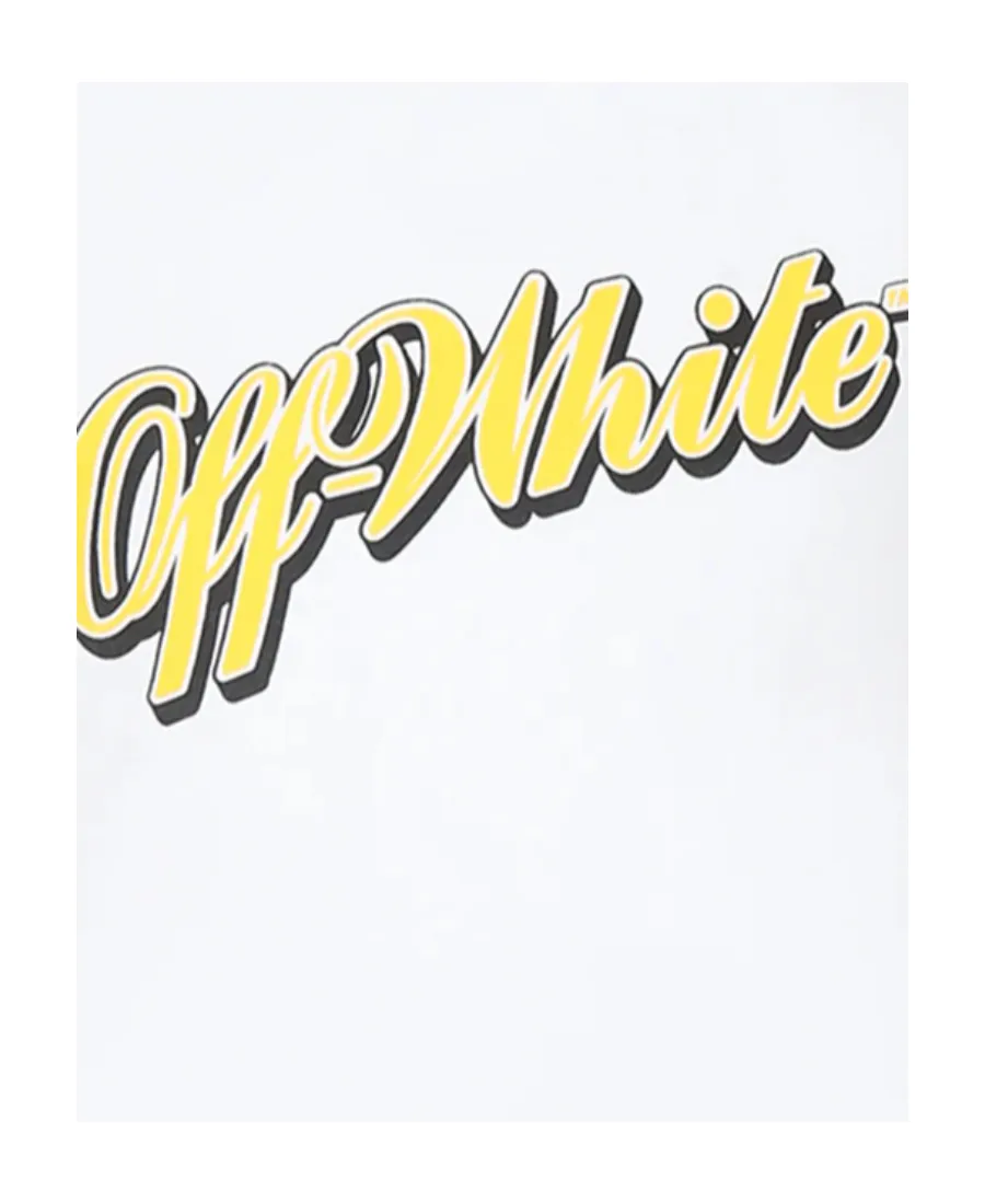 Diag-Stripe Cotton T-Shirt