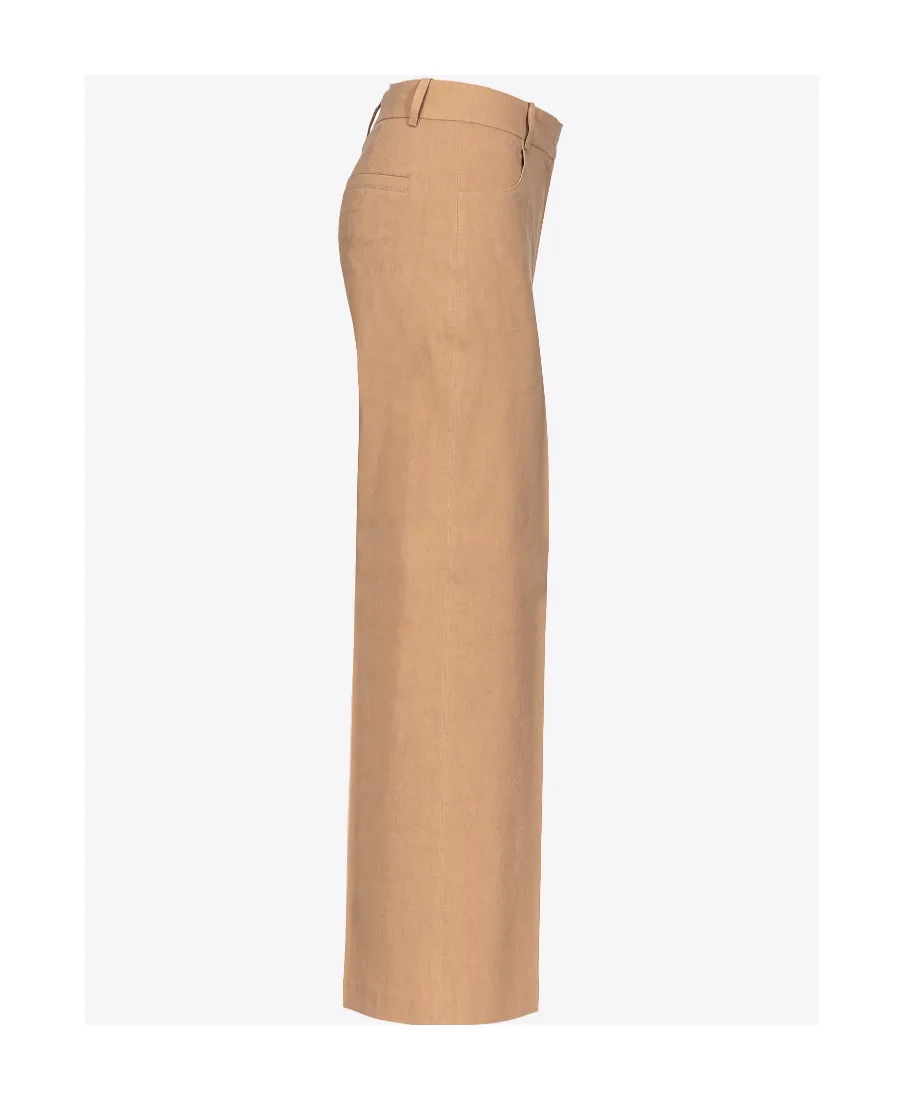 Pinko Pleat Cropped Trousers