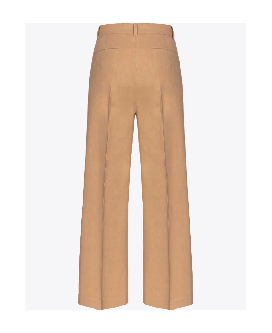 Pinko Pleat Cropped Trousers