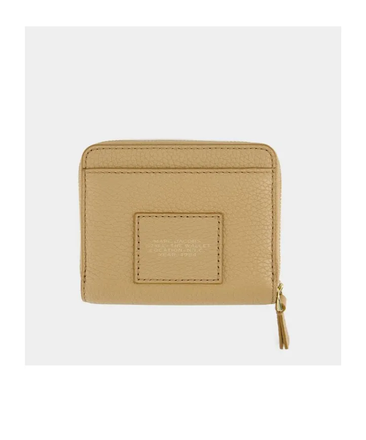 Marc Jacobs Logo Printed Zipped Mini Compact Wallet
