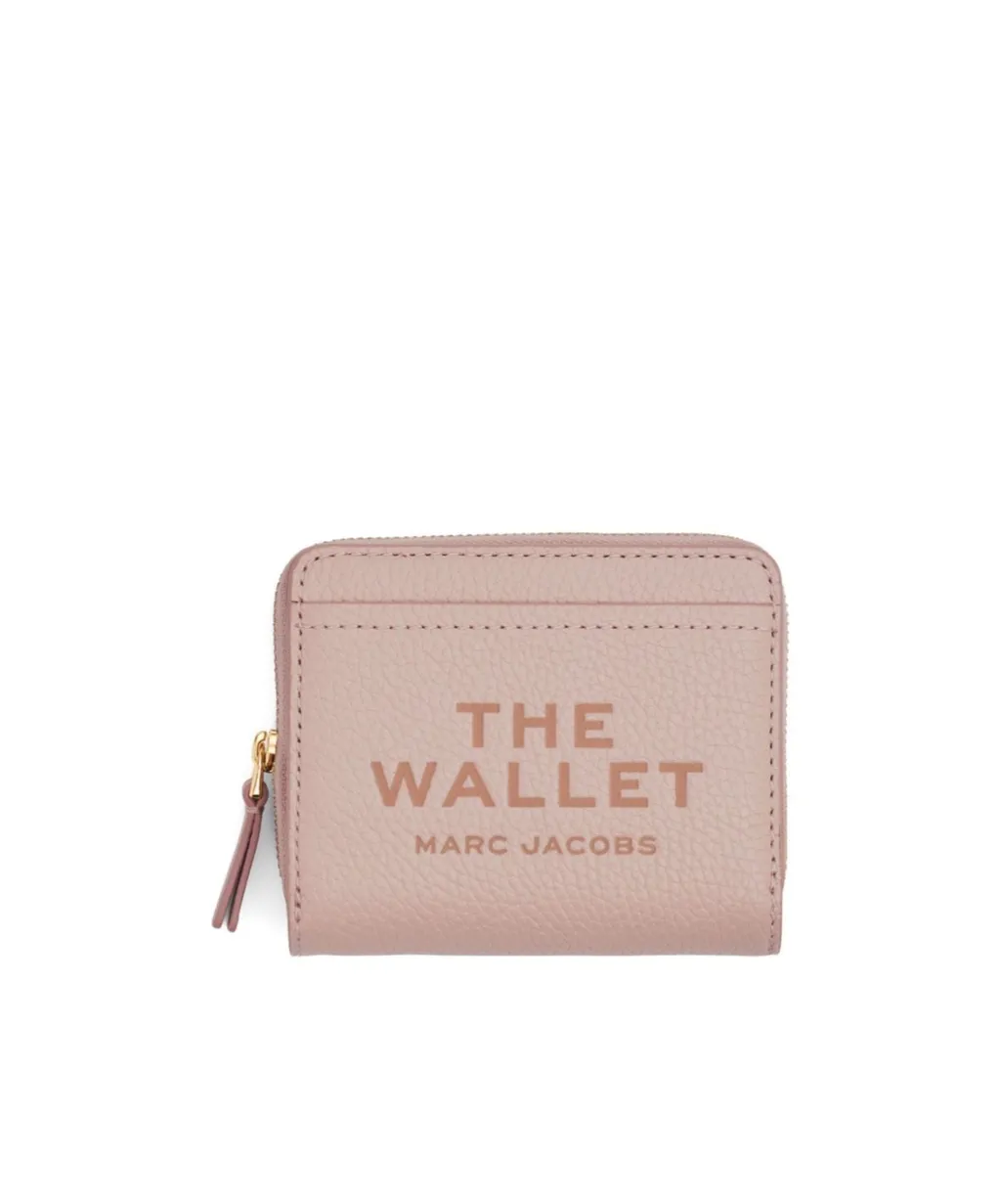 Marc Jacobs Logo Printed Zipped Mini Compact Wallet