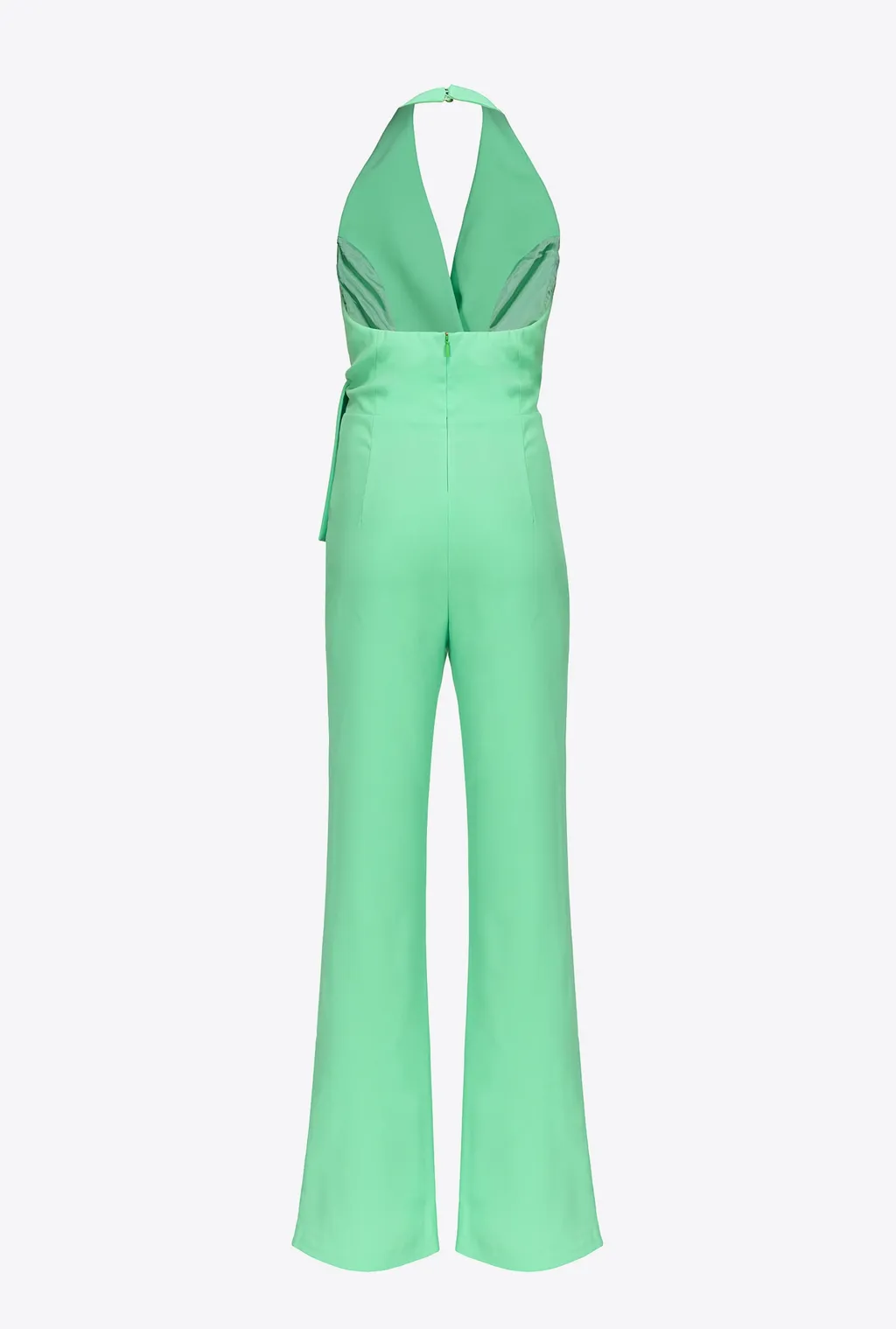 Halterneck Open-Back Jumpsuit