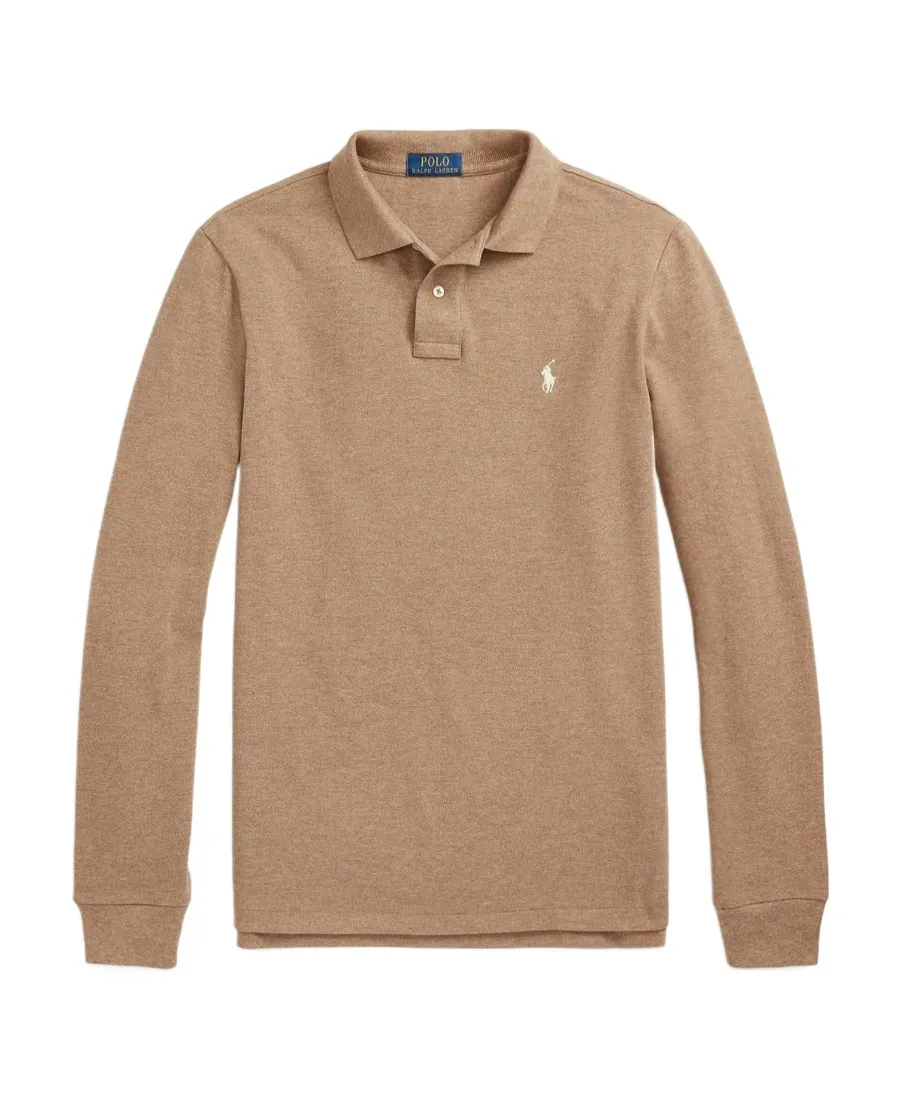 Polo Ralph Lauren All Fits Mesh Long-Sleeved Polo Shirt