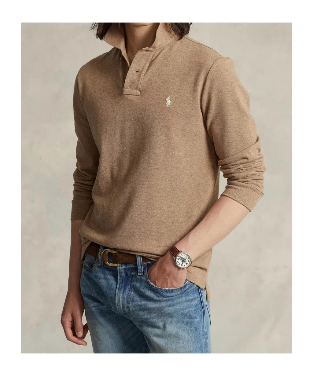 Polo Ralph Lauren All Fits Mesh Long-Sleeved Polo Shirt
