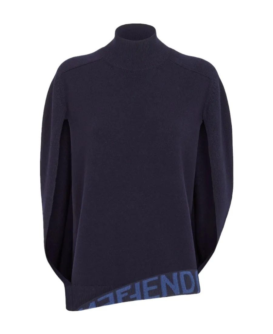 Fendi High-Neck Knitetd Jumper