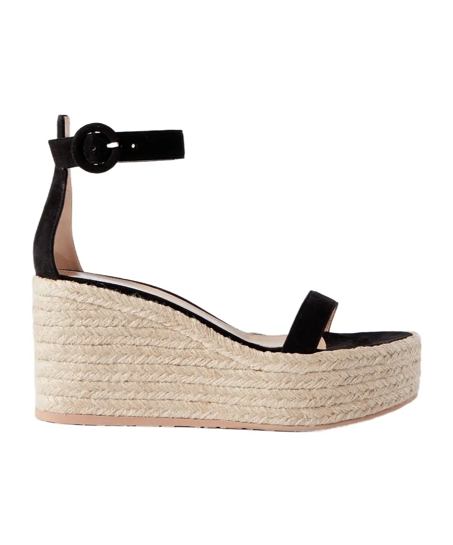 Wedge Suede Sandals