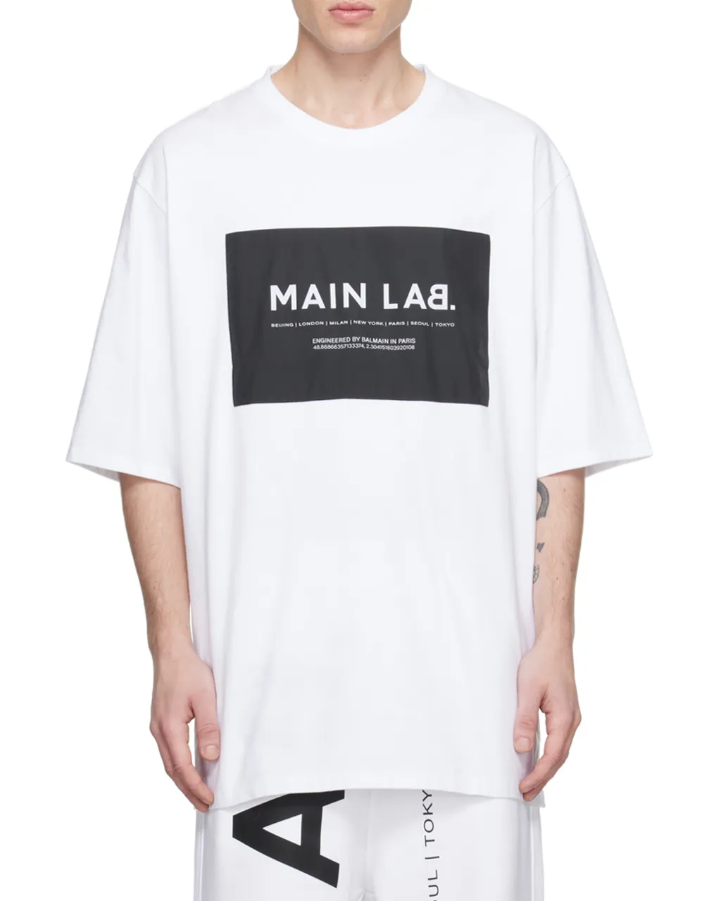 Balmain Logo Detailed Crewneck T-Shirt