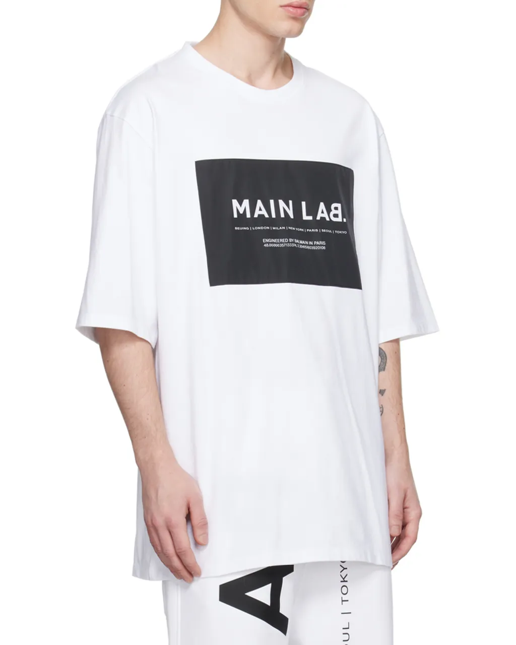 Balmain Logo Detailed Crewneck T-Shirt