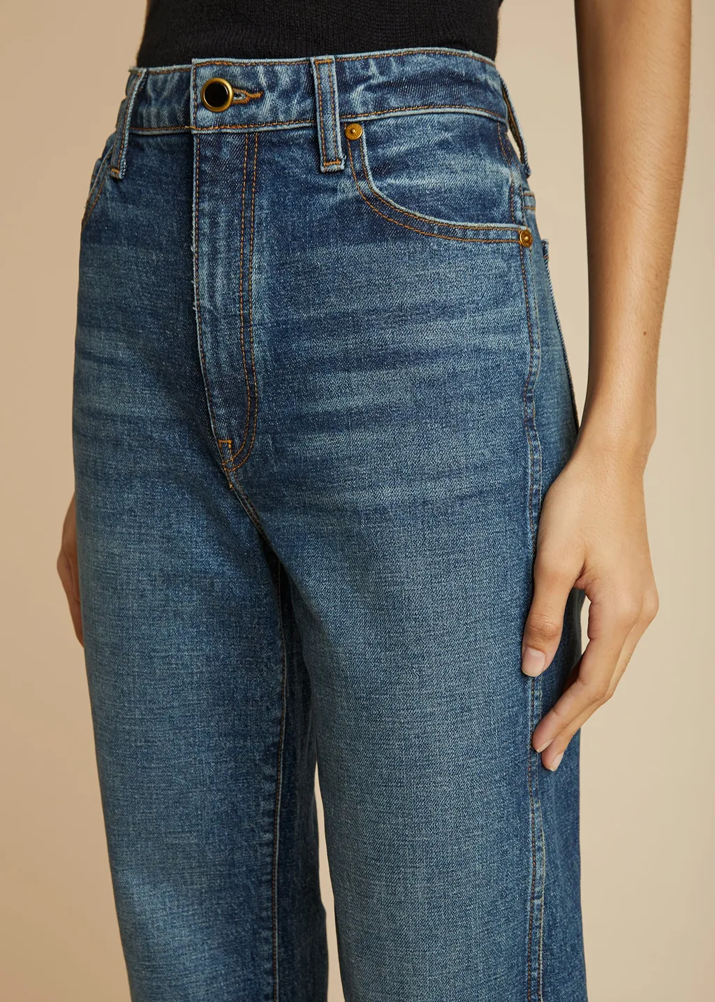 High-Waist Jeans