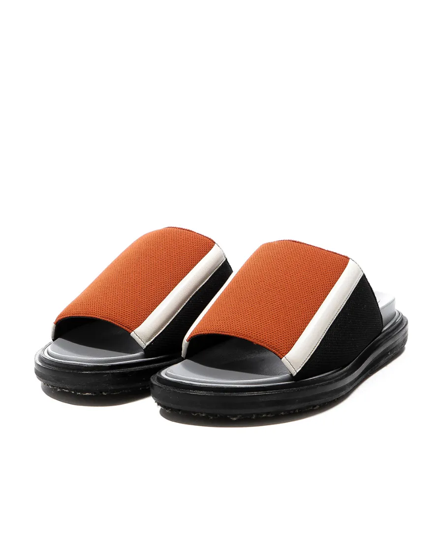 Open-Toed Flat Sandals