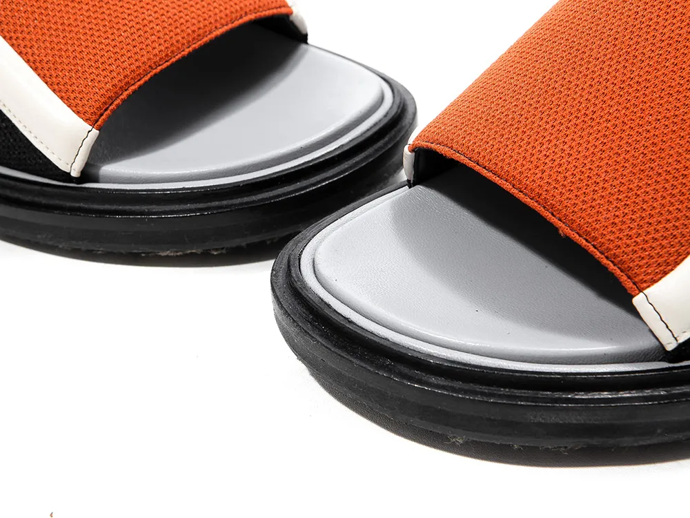 Open-Toed Flat Sandals