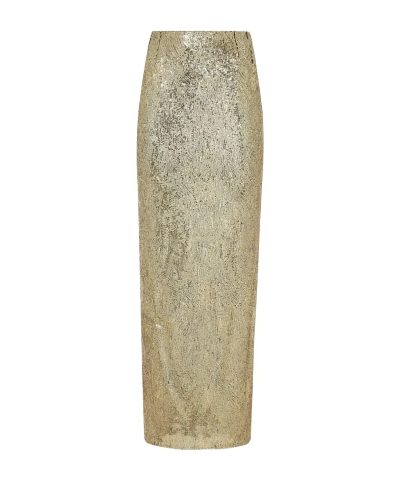 Sequinned Mermaid Maxi Skirt