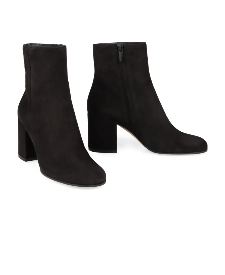 Gianvito Rossi Joelle Round Toe Boots