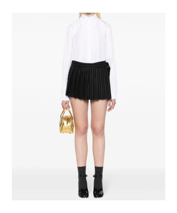 Miu Miu Long-Sleeved Buttoned Shirt
