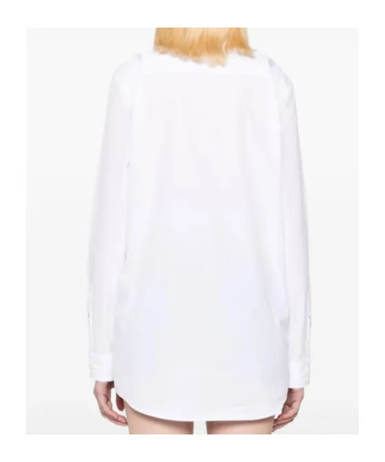 Miu Miu Long-Sleeved Buttoned Shirt
