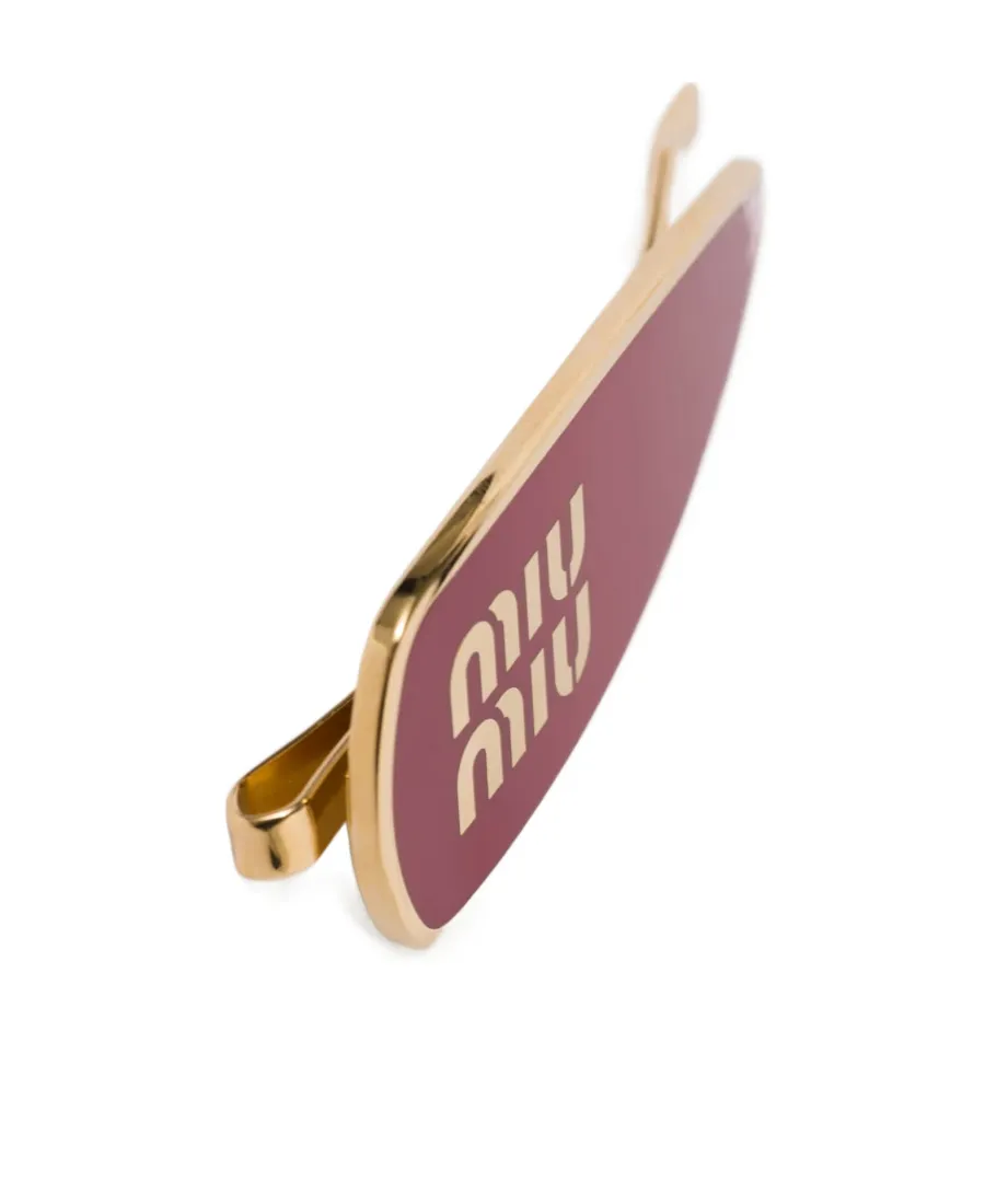 Enameled Metal Hair Clip