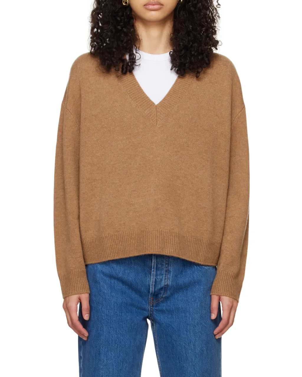 Lee V-Neck Cashmere Jumper