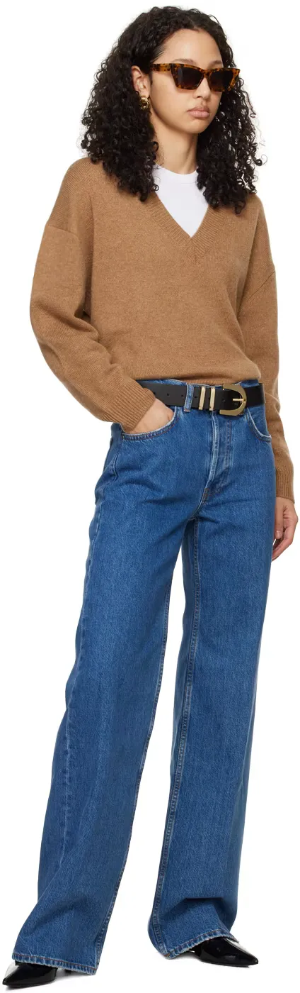 Lee V-Neck Cashmere Jumper