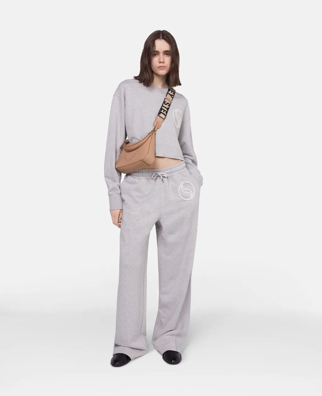 S-Wave Drawstring Organic Cotton Track Pants