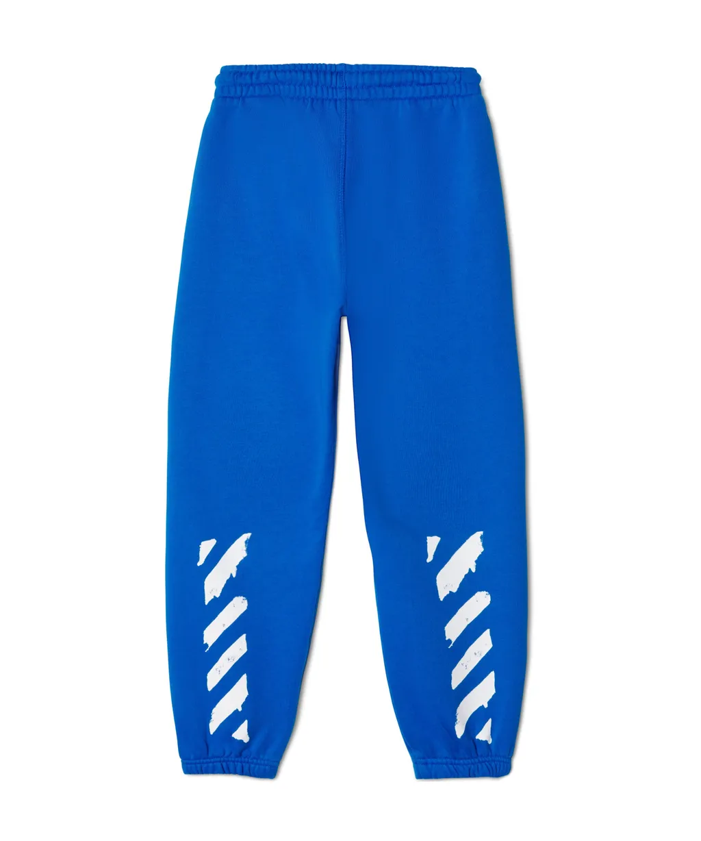 Off-White Kids Diag-Stripe Printed Track Pants