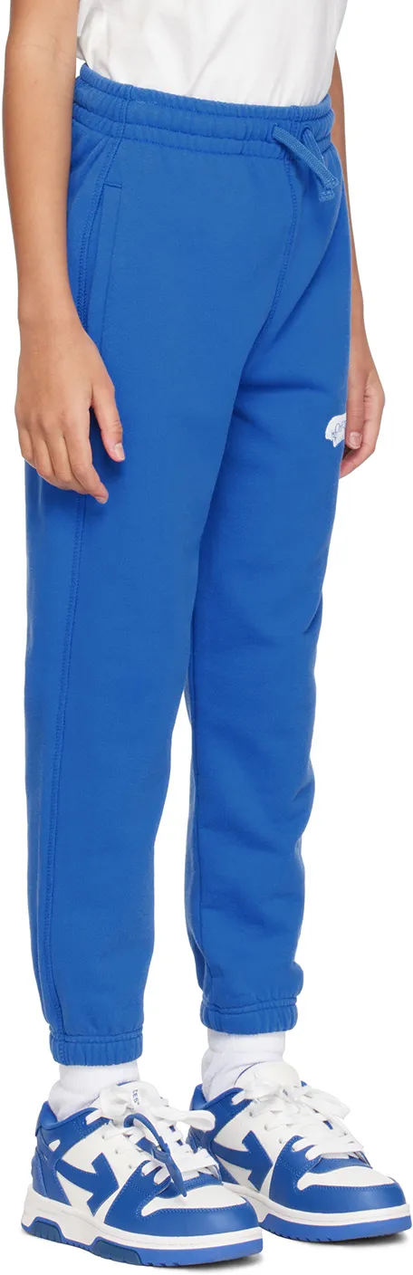 Off-White Kids Diag-Stripe Printed Track Pants