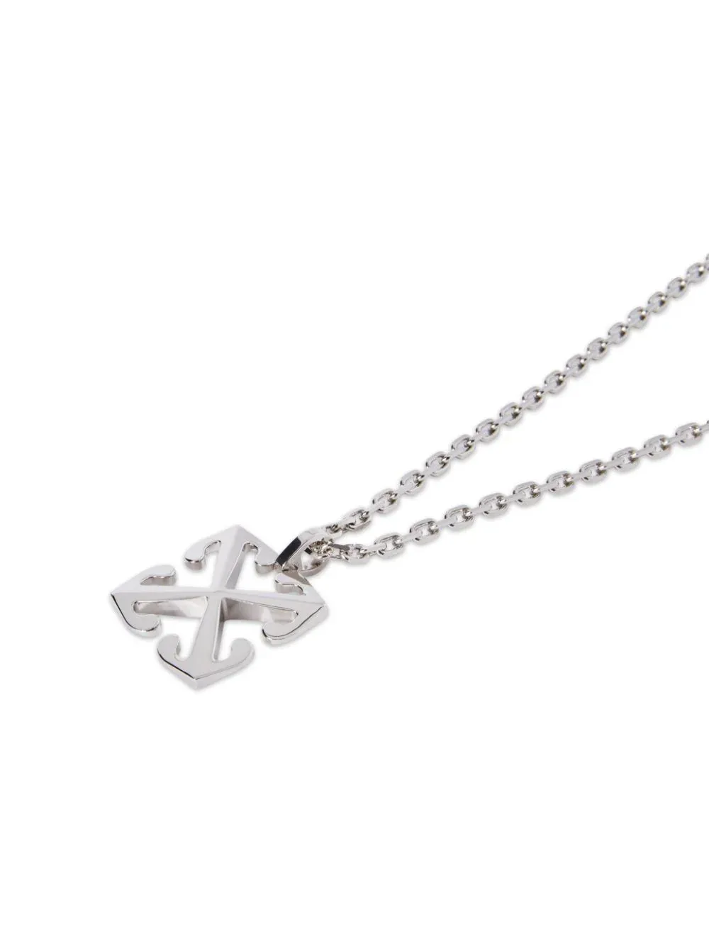 Off-White Arrows Chain-Link Necklace