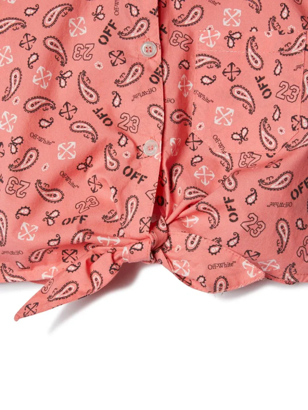 Bandana-Print Cotton Shirt