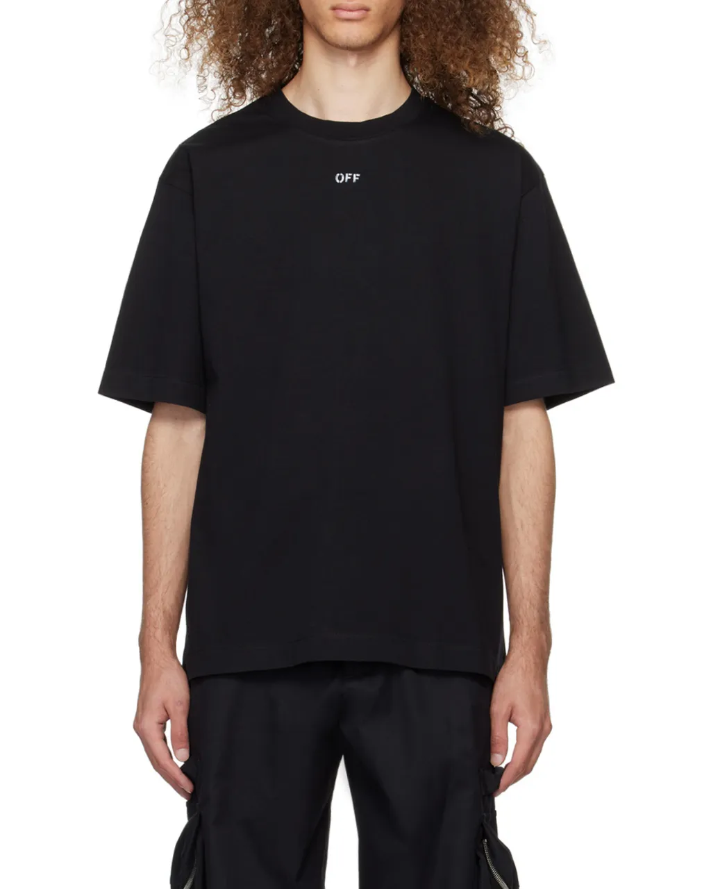 Off-White Logo Printed Crewneck T-Shirt