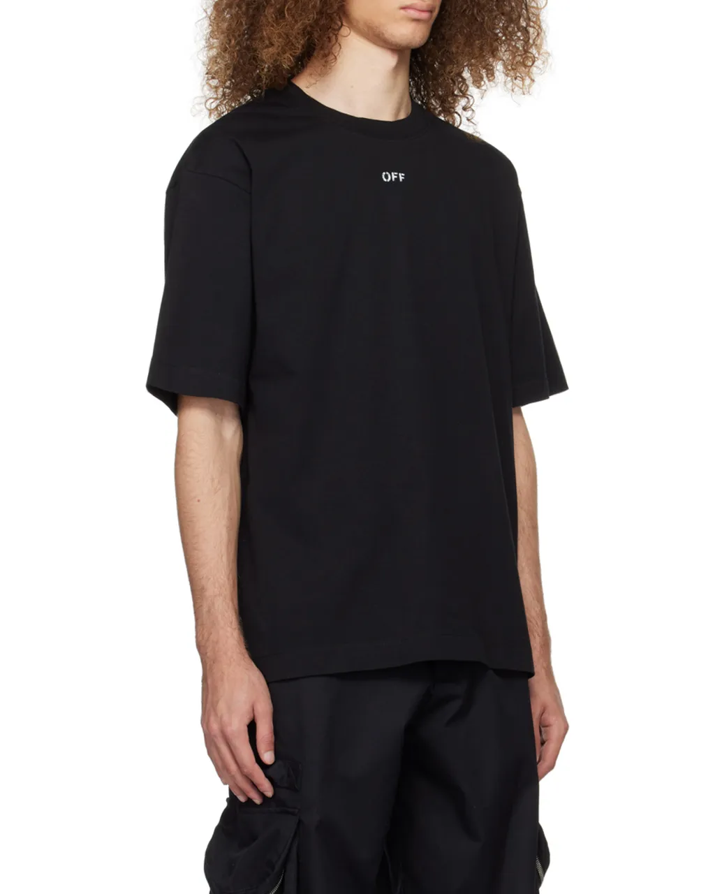 Off-White Logo Printed Crewneck T-Shirt