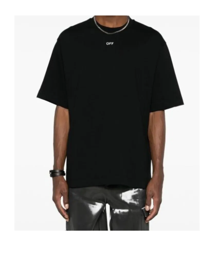 Off-White Logo Printed Crewneck T-Shirt