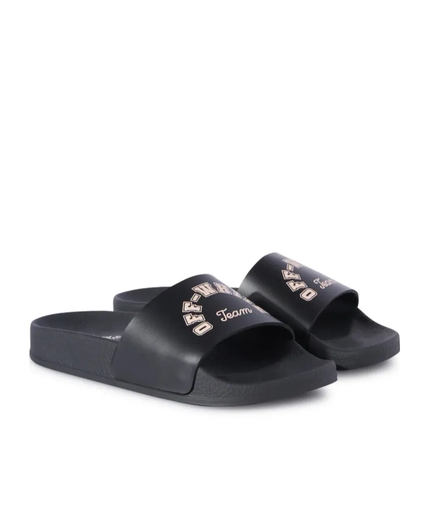 Logo-Print Pool Slides