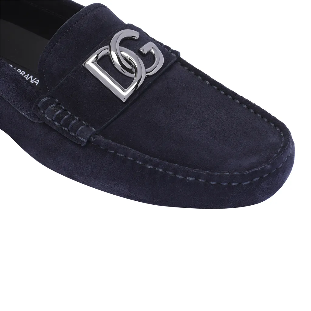 Dolce & Gabbana Dg Logo Plaque Loafers