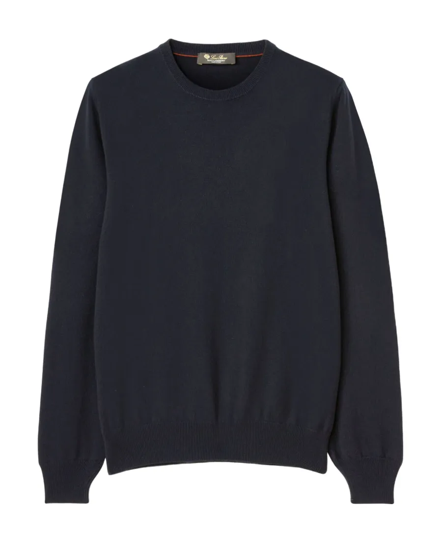 Cashmere Round-Neck Pullover