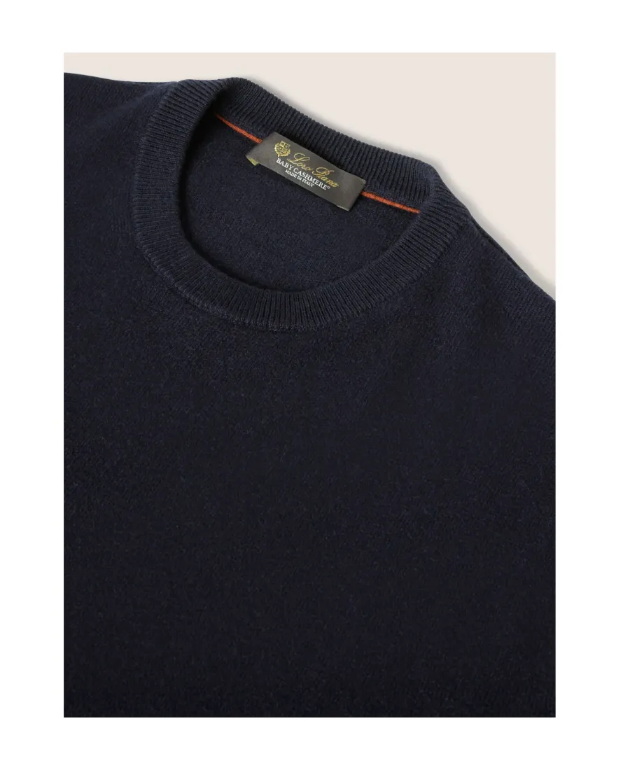 Cashmere Round-Neck Pullover