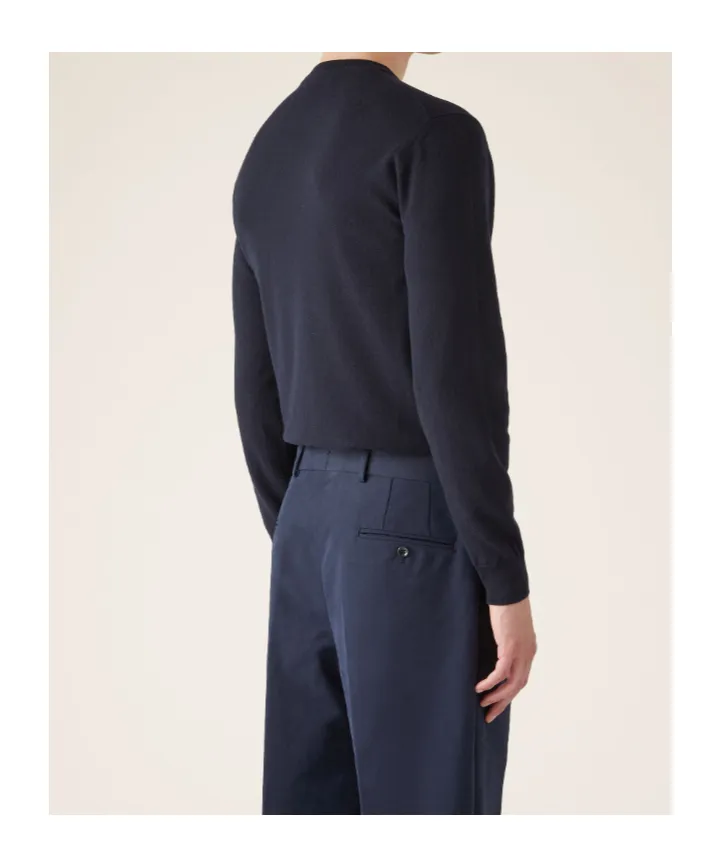 Cashmere Round-Neck Pullover