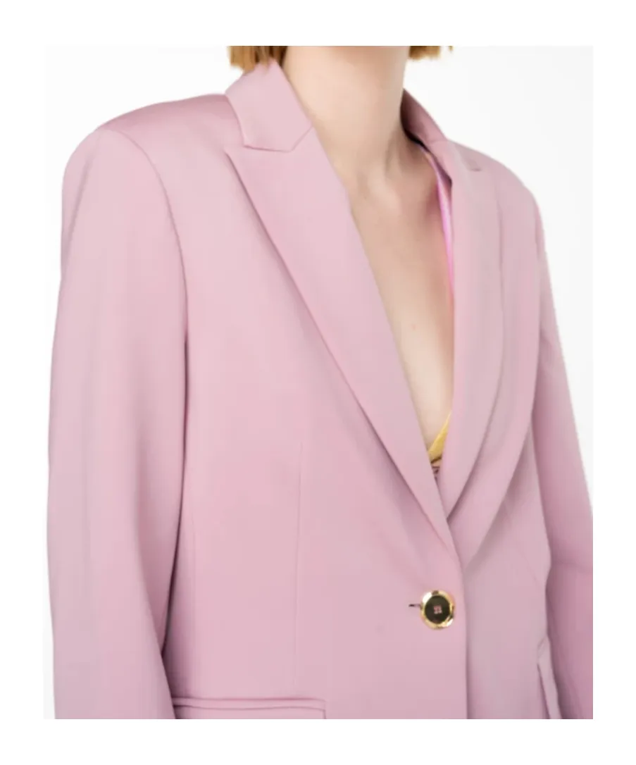 Pinko Signum Single-Breasted Tailored Blazer