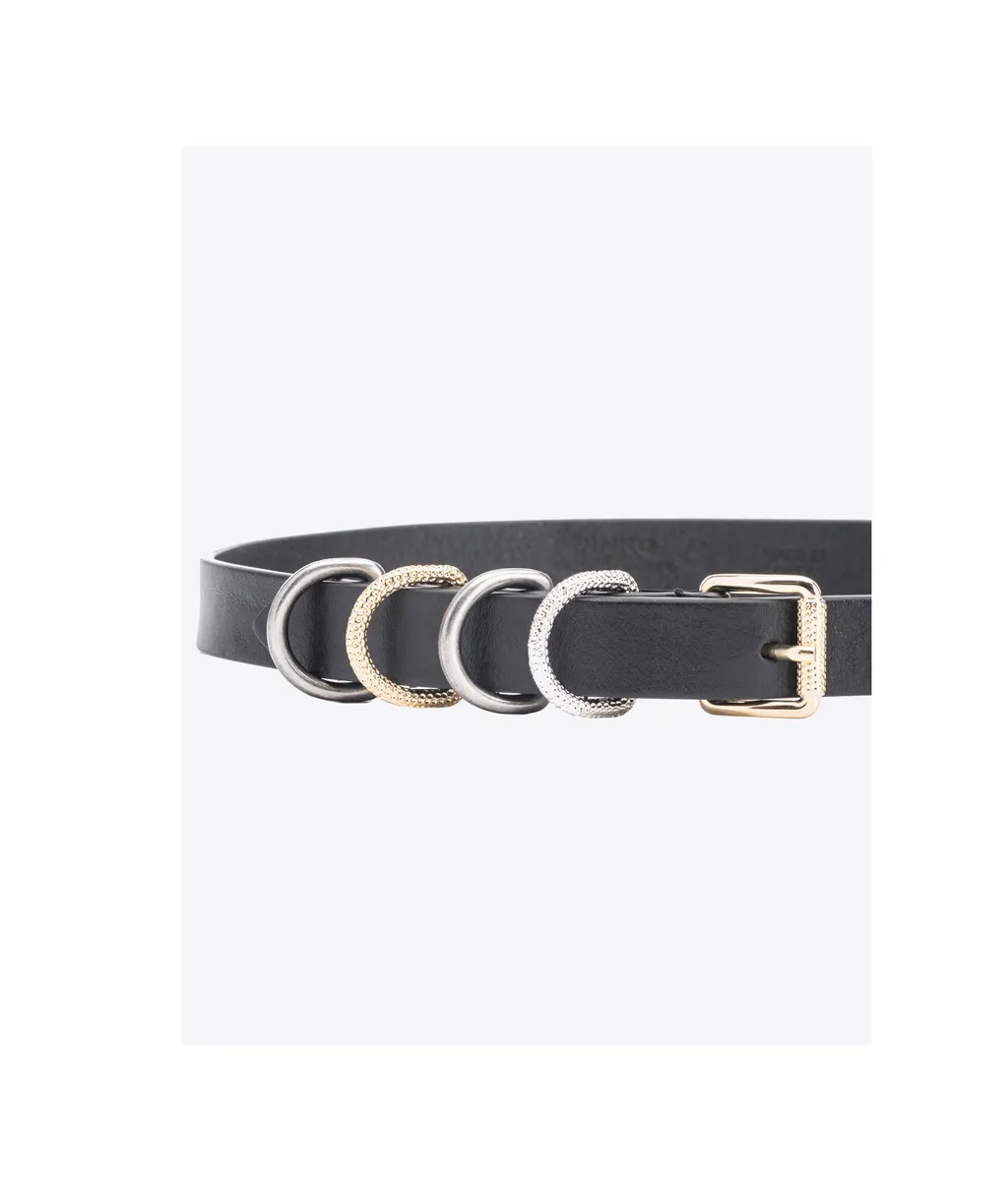 Metal Ring Decorative Belt