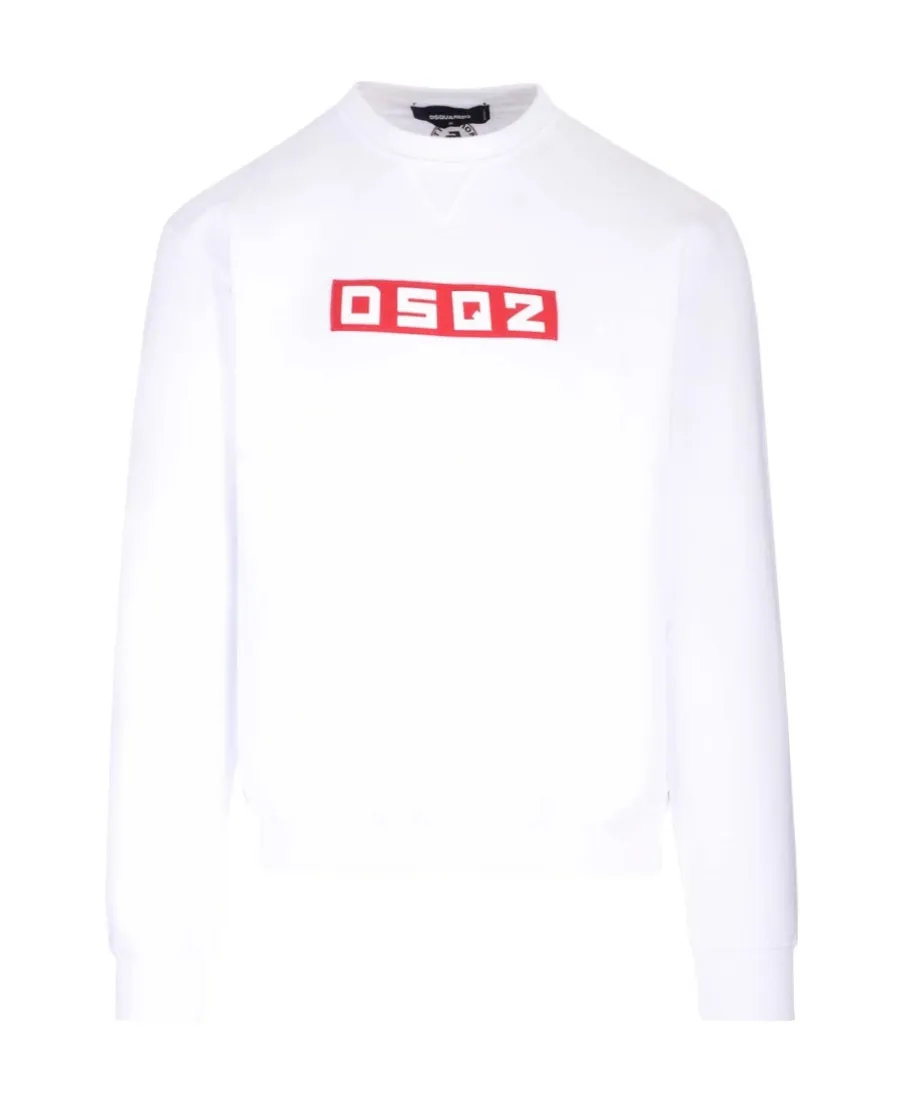 Dsquared2 Logo Printed Crewneck Sweatshirt