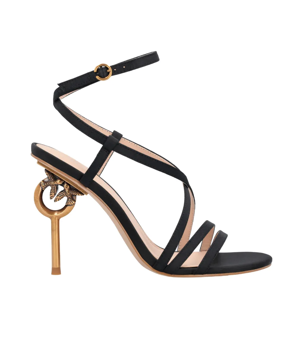 Open-Toed High-Heeled Sandals