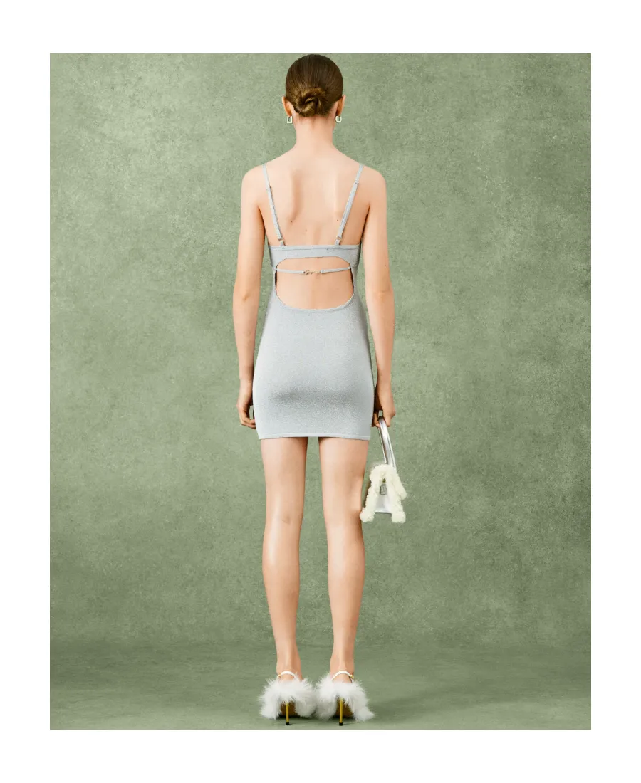 Jacquemus Fiesta Glitter Dress