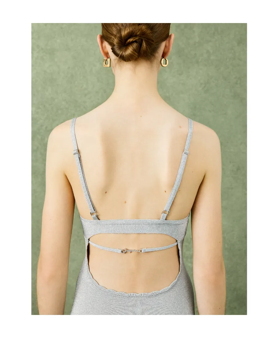 Jacquemus Fiesta Glitter Dress