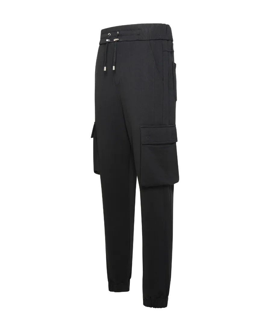 Balmain Pocket Detailed Drawstring Cargo Trousers