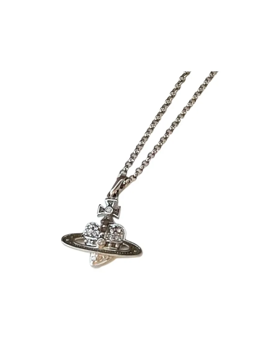 Logo Heart-Shaped Necklace