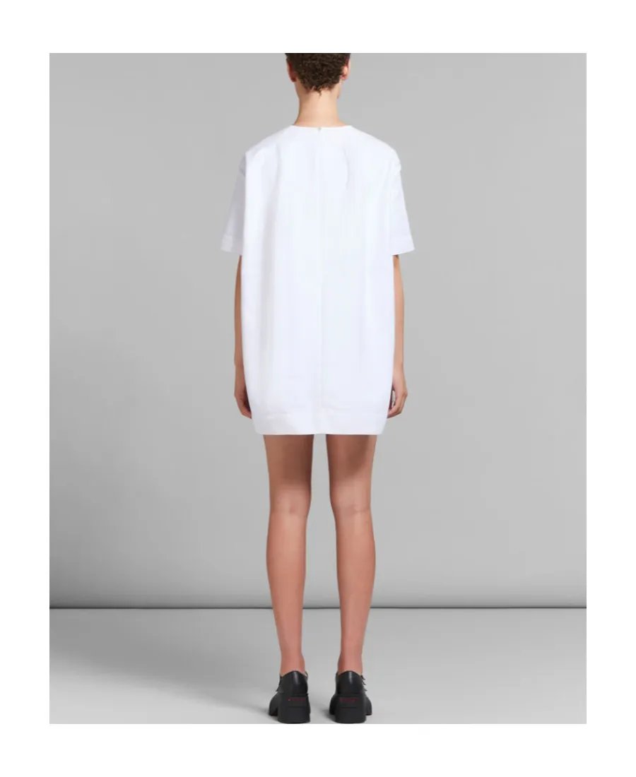 Marni Crewneck Mini T-Shirt Dress