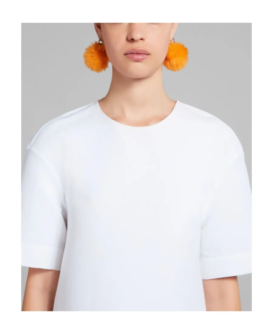 Marni Crewneck Mini T-Shirt Dress