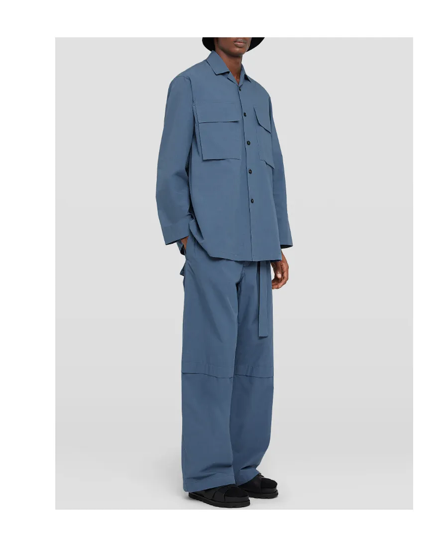 Jil Sander Flap Pocket Long-Sleeved Shirt
