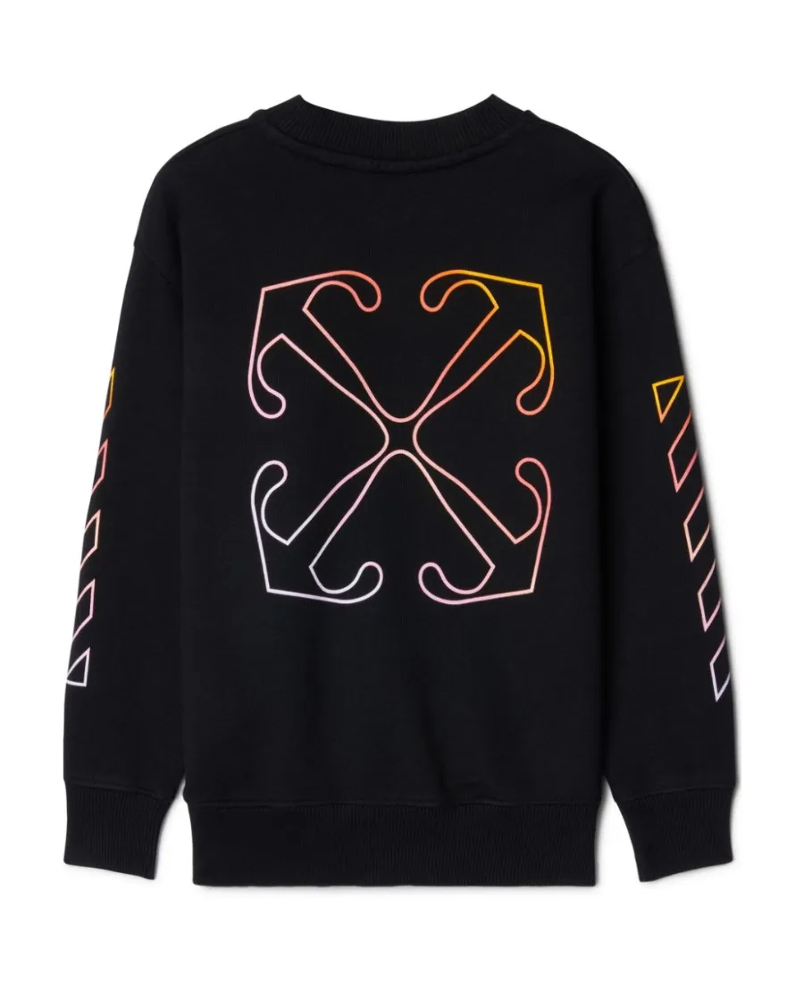 Off-White Kids Arrow-Printed Crewneck Sweatshirt