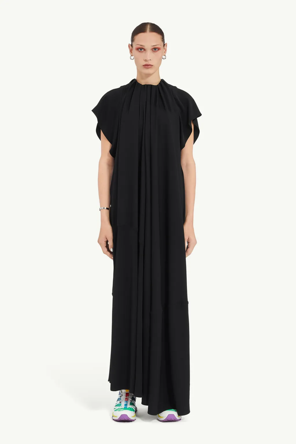 Asymmetric Maxi Dress