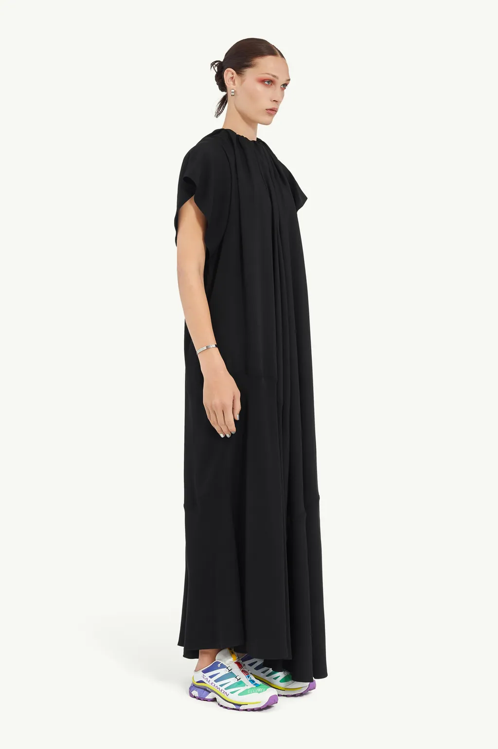 Asymmetric Maxi Dress