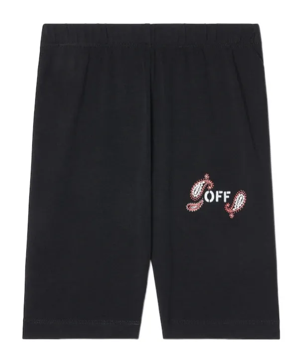 Bandana-Print Stretch-Cotton Shorts